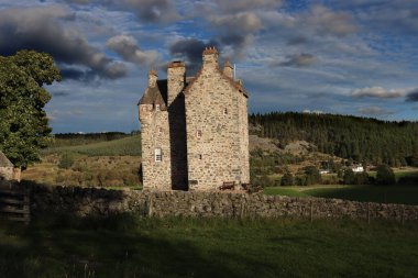 Forter Kalesi, 1560 yılında Perthshire, İskoçya 'da inşa edildi..