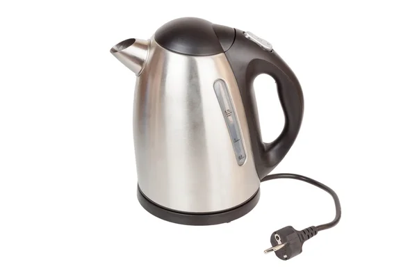 Silver kettle — Stock Photo, Image