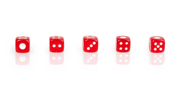 Set of dice — Stock Photo, Image