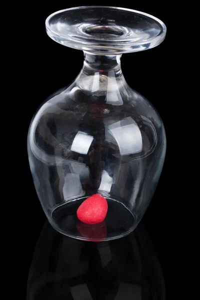 Fordított üveg — Stock Fotó