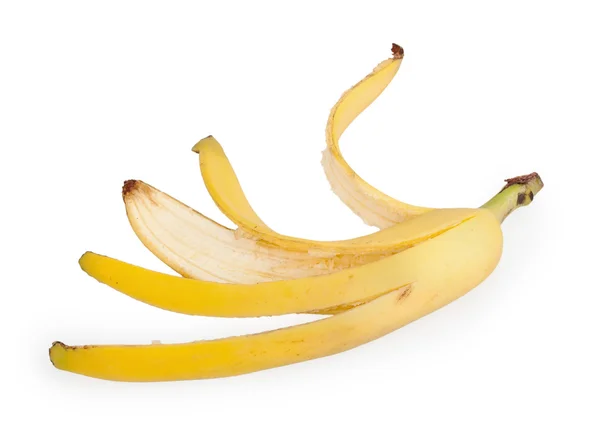 Pelle di banana — Foto Stock