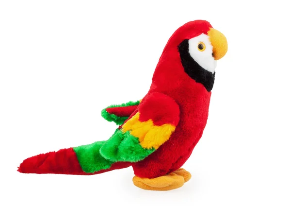 Soft toy parrot — Stock Photo, Image