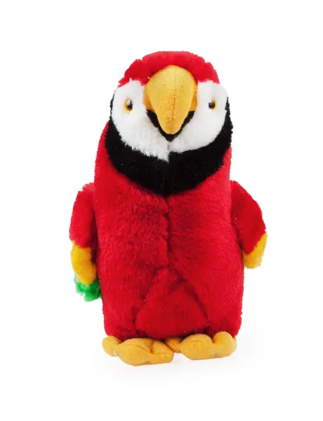 Soft toy parrot — Stock Photo, Image