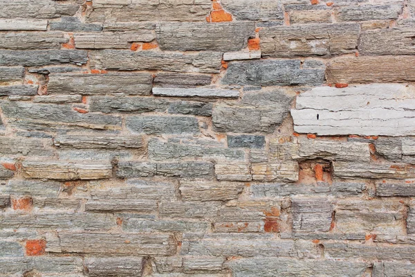 Deel van een stenen muur — Stockfoto