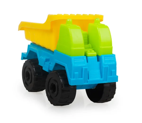 Bright plastic baby car — Stock Photo, Image