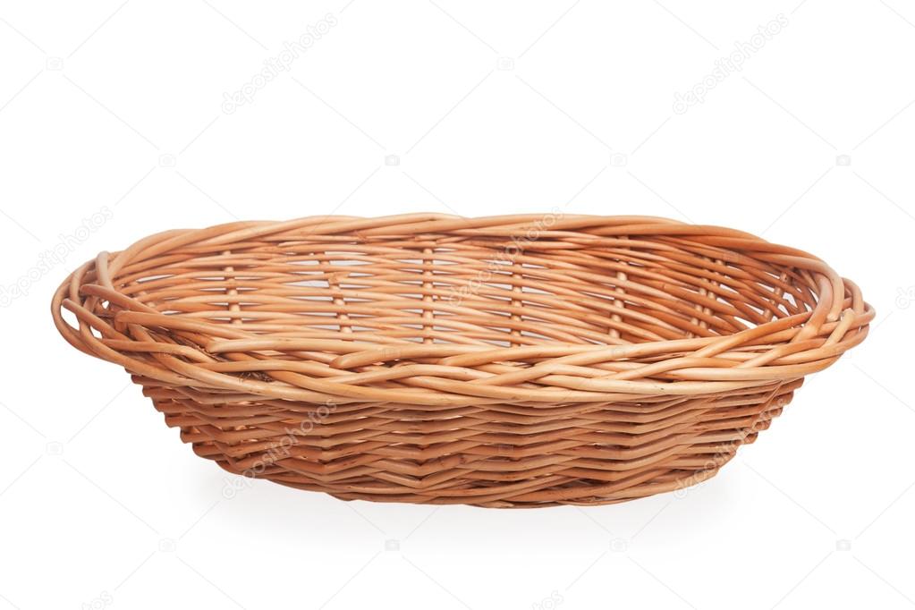 small wicker basket