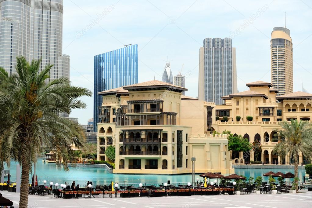 Dubai. Downtown and Palace Hotel