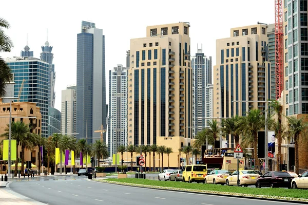 Dubai. Centro ciudad —  Fotos de Stock