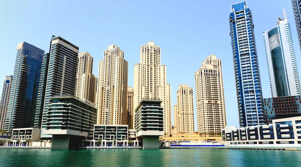 Dubai. puerto deportivo de Dubái — Foto de Stock