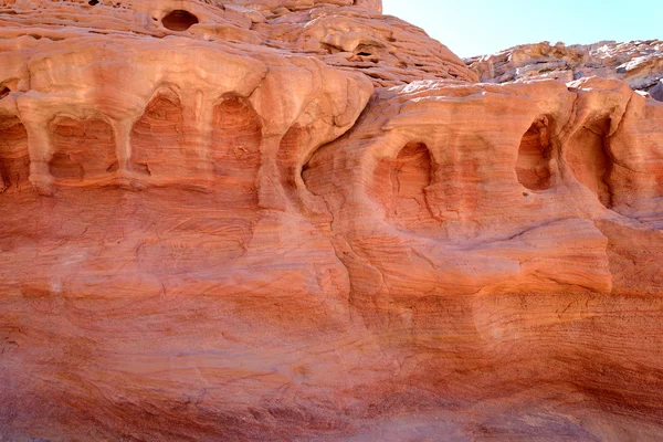 Gekleurde canyon in de Egypte — Stockfoto