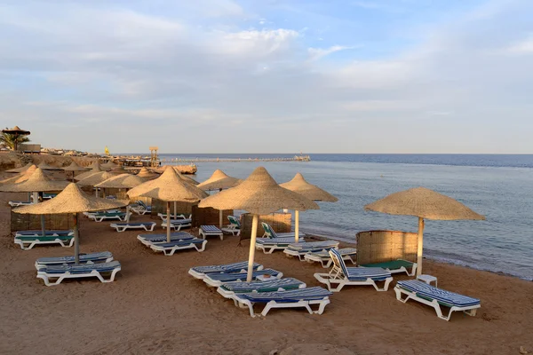 Spiaggia serale a Sharm el Sheikh — Foto Stock