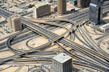 Dubai yol kavşağı