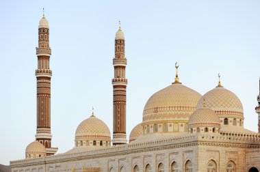 Yemen. Sanaa. Sarı Camii