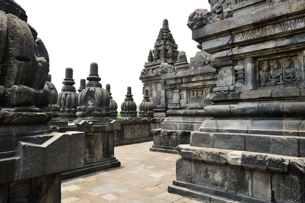 Templo de Prambanan, ilha de Java, Indonésia — Fotografia de Stock