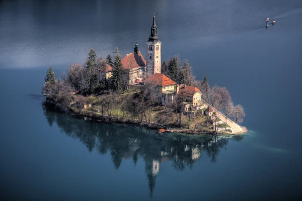 Lake bled adası