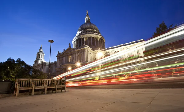 St Paul's Cathedral, London, UK at Dusk Royalty Free Stock Images