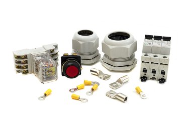 beyaz zemin üzerinde elektrik