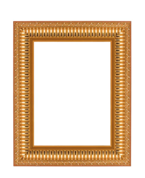 Wooden frame for pictures Royalty Free Stock Photos
