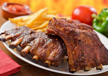 varkensvlees baby terug ribben