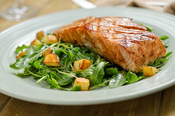Grilled Salmon — Stock Photo, Image