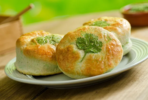 Shamrock Biscuits — Stock Photo, Image