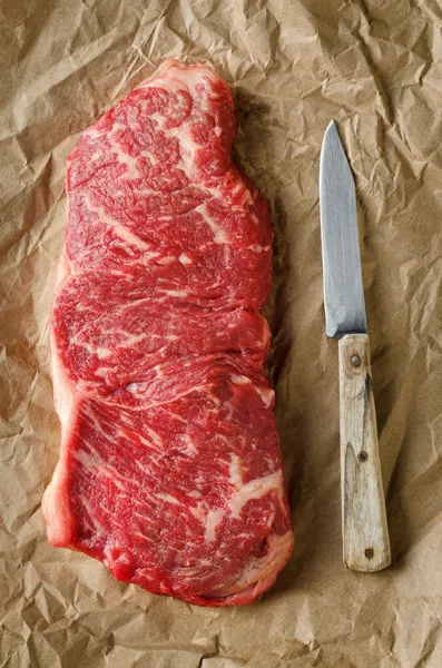 지구 허리 고기 스테이크 — 스톡 사진