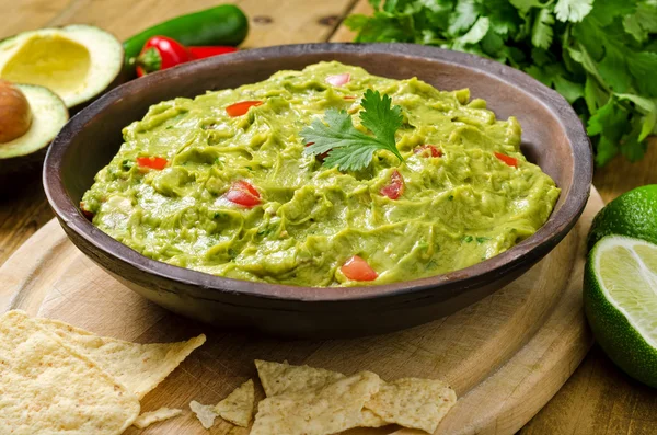 Guacamole kąpieli — Zdjęcie stockowe