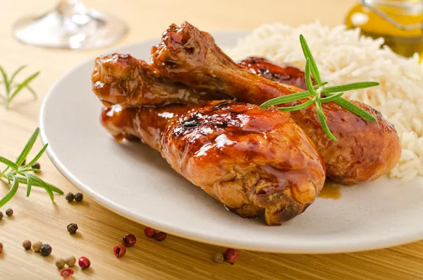 Barbecued Chicken — Stock Photo, Image