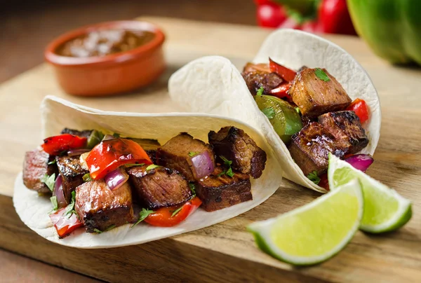 Carne de bovino fajitas Imagens Royalty-Free