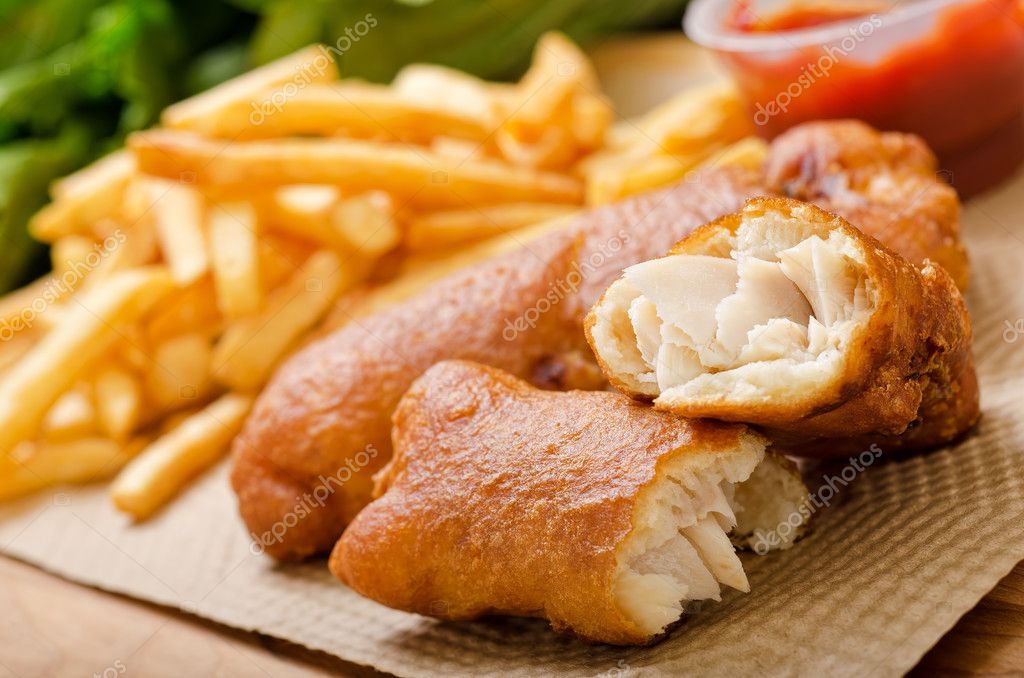 Fish and Chips — Stock Photo © fudio 23948679