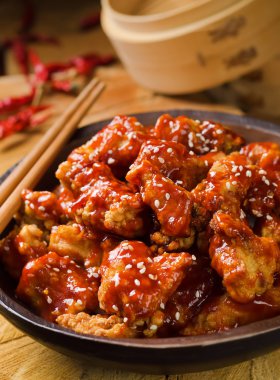 Sweet and Sour Chicken clipart