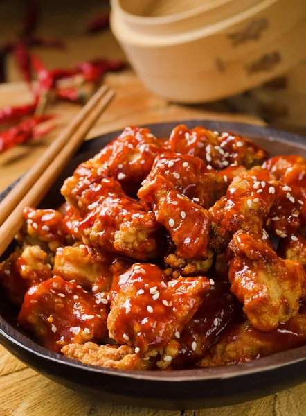 Sweet and Sour Chicken — Stock Photo, Image