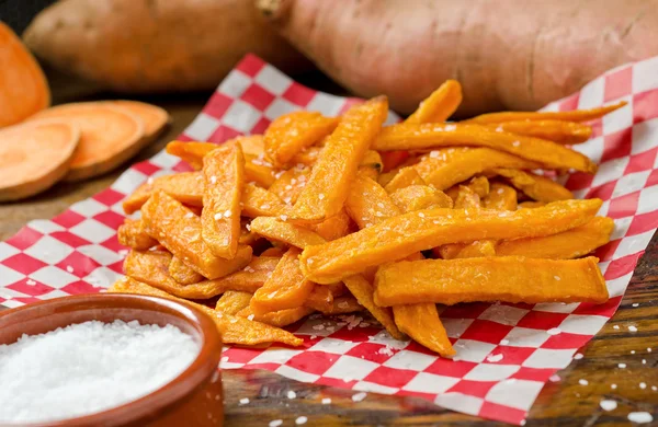 Patatas fritas dulces —  Fotos de Stock