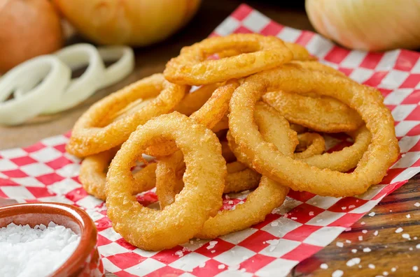 Zwiebelringe — Stockfoto