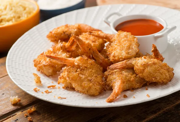 Coconut Shrimp — Stock Photo, Image