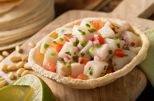 Ceviche Ordförande — Stockfoto