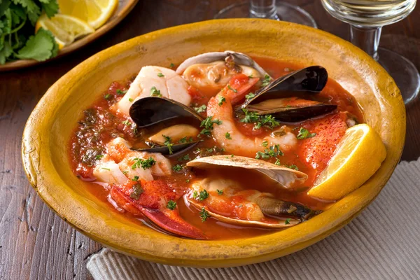 Stufato di frutti di mare — Foto Stock