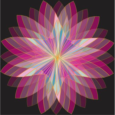 Color wheel background. Vector Illustration clipart
