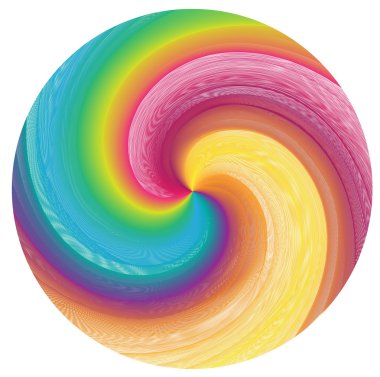 Color wheel background. Vector Illustration clipart