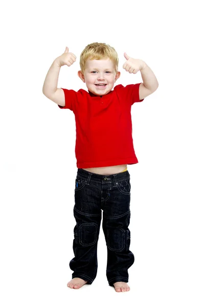 genç çocuk beyaz bir arka plan üzerinde izole