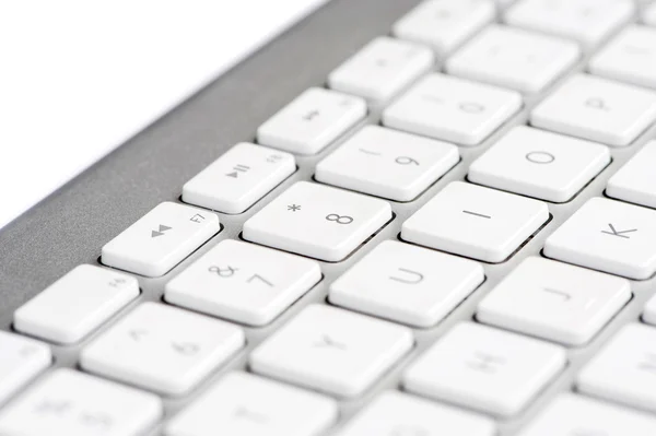 Keyboard focused on the number 8 — Stock Photo, Image