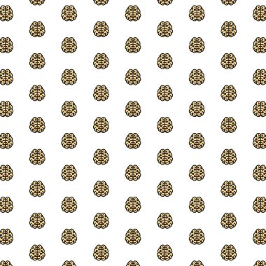 Yapay zeka beyni, çeşitli simgelerle devre kartı desenine bağlı..