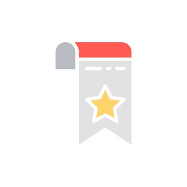 Vektör yer imi, web sayfası işaretleyici beyaz çizgi simgesi. Sembol ve işaret tasarımı.