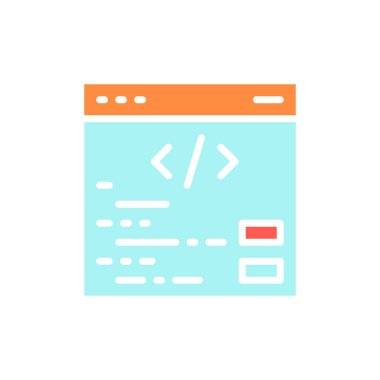 Vektör web sayfası onarımı, İnternet geliştirme, silo beyaz çizgi simgesi.