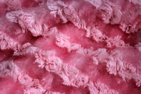 Textile de fourrure rose — Photo