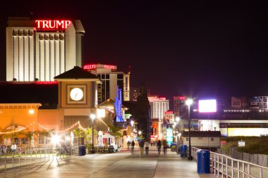 Atlantic city gece