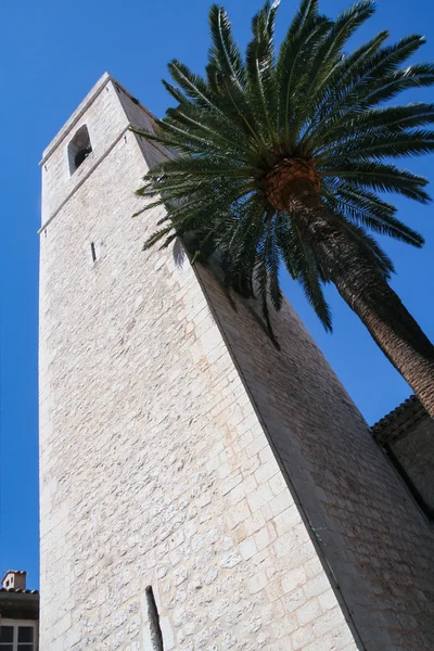 Tour médiévale de Saint-Paul-de-Vence, Côte d'Azur , — Photo