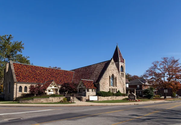 Davis memorial baptistenkerk — Stockfoto