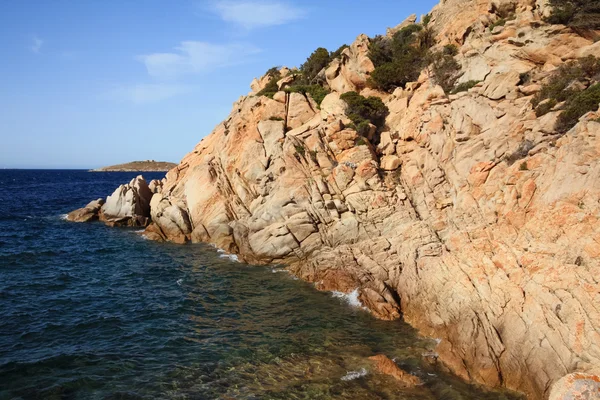 Rocks Clear Turquoise Water Sardinia — Stock Photo, Image