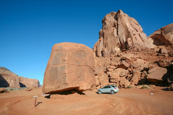 Pedras e pedras de areia em Phoenix, Arizona — Fotografia de Stock